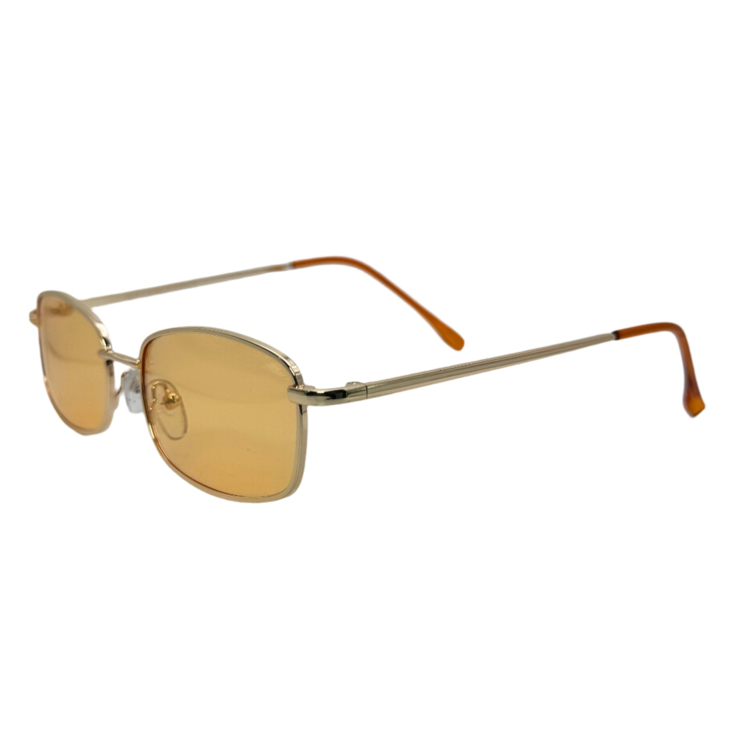 9342 (C) | Rectangle Retro Color Lens Sunglasses