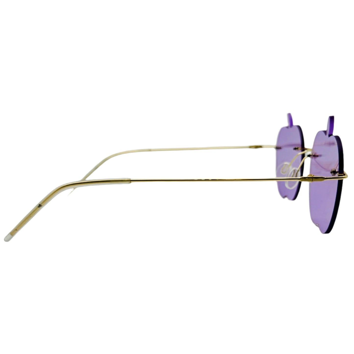 6169 | Rimless Apple Novelty Sunglasses
