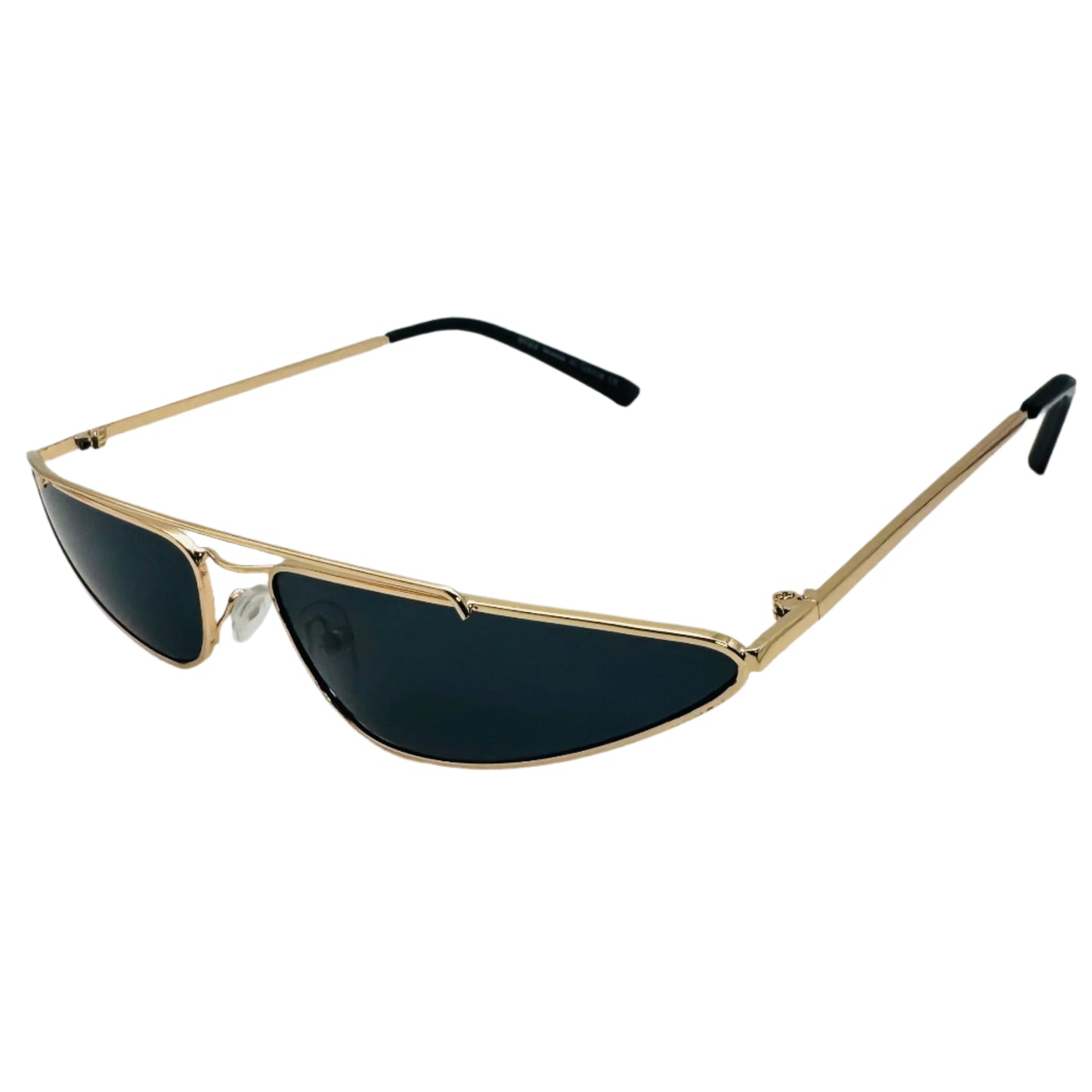 Gold/Black Teardrop Sunglasses