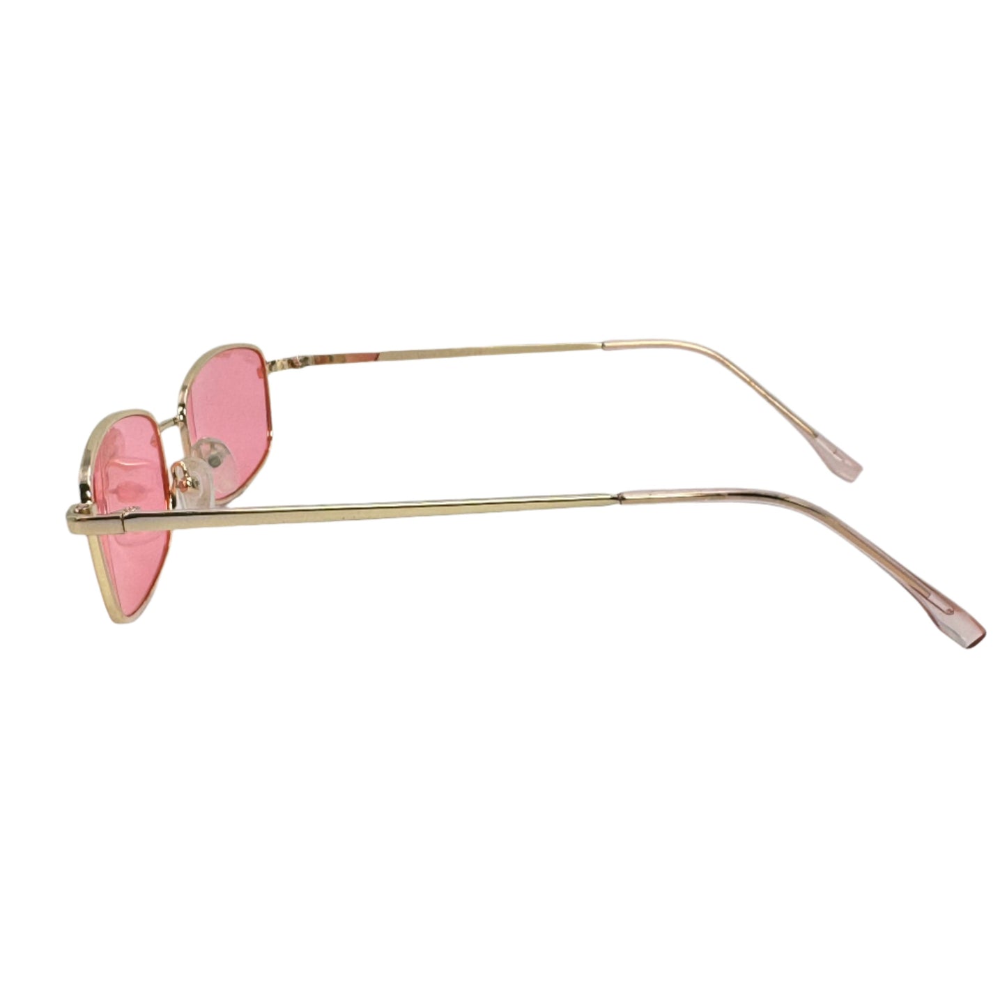 9342 (C) | Rectangle Retro Color Lens Sunglasses