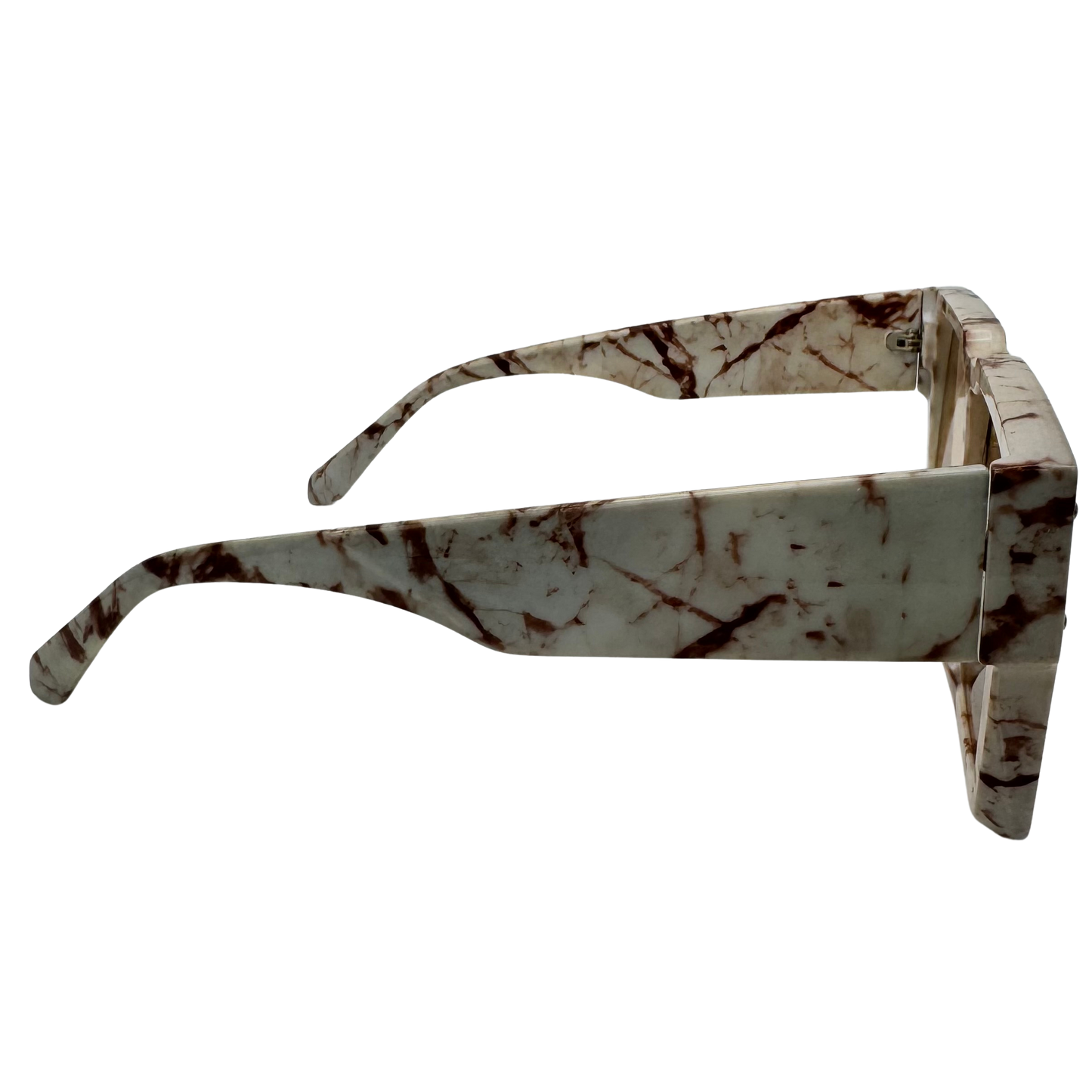 6156 | Square Single Piece Lens Sunglasses with Accents