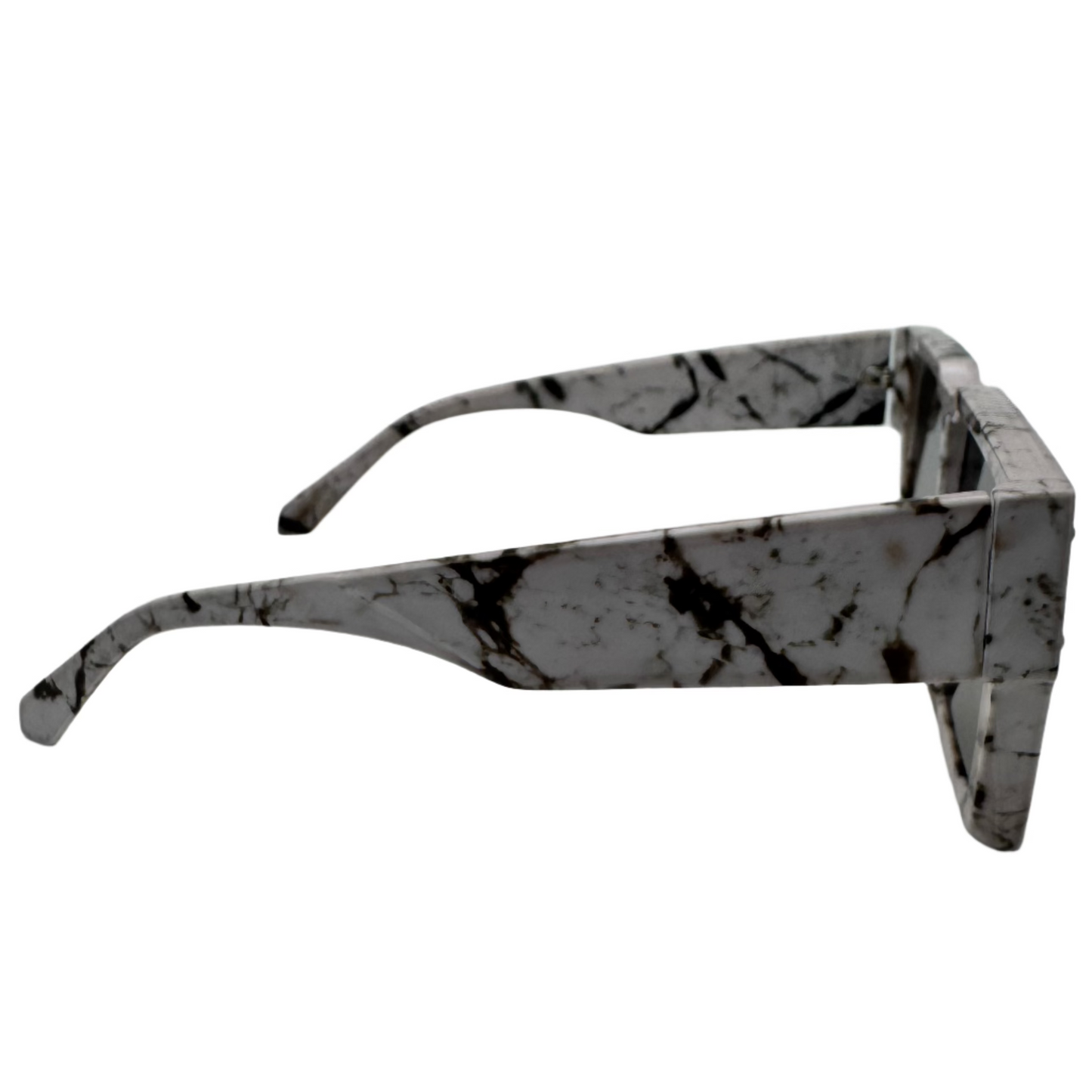 Grey Marble Single Piece Lens Sunglasses