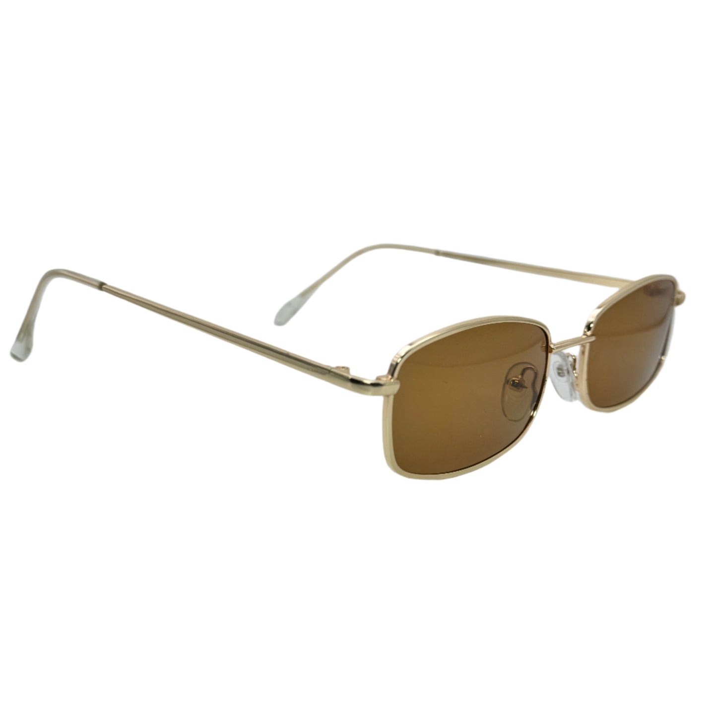 9342 (C) | Rectangle Retro Color Lens Sunglasses