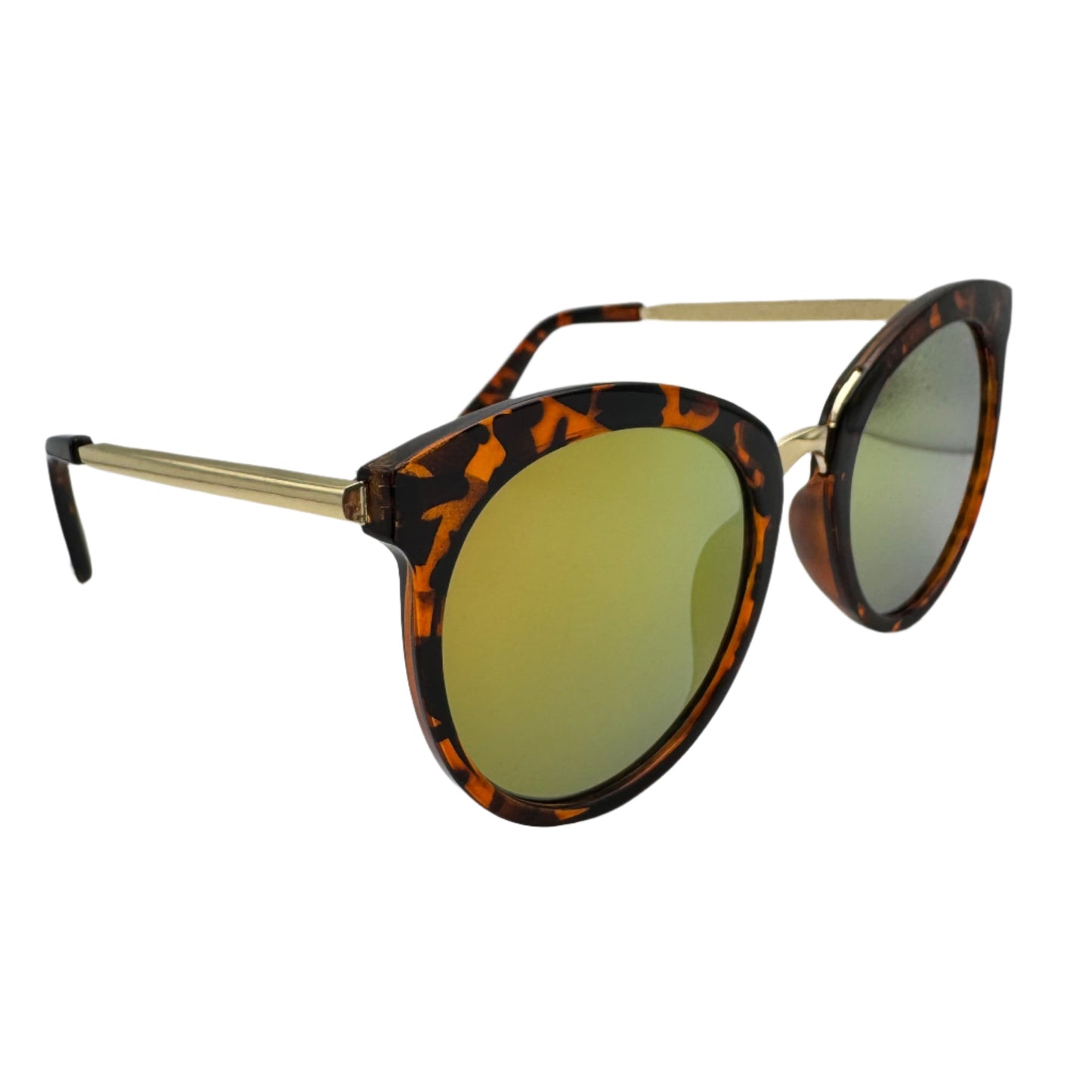 9127 (C)| Mirrored Lens Cateye Sunglasses