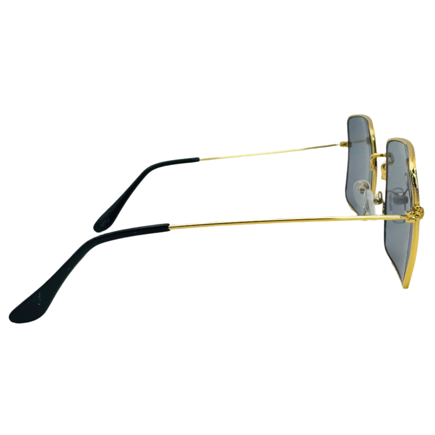 Black Square Retro Sunglasses