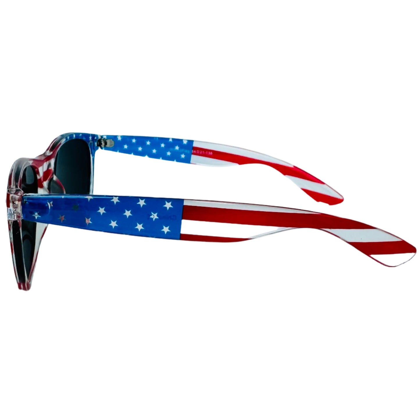 Black Lens American Flag Sunglasses