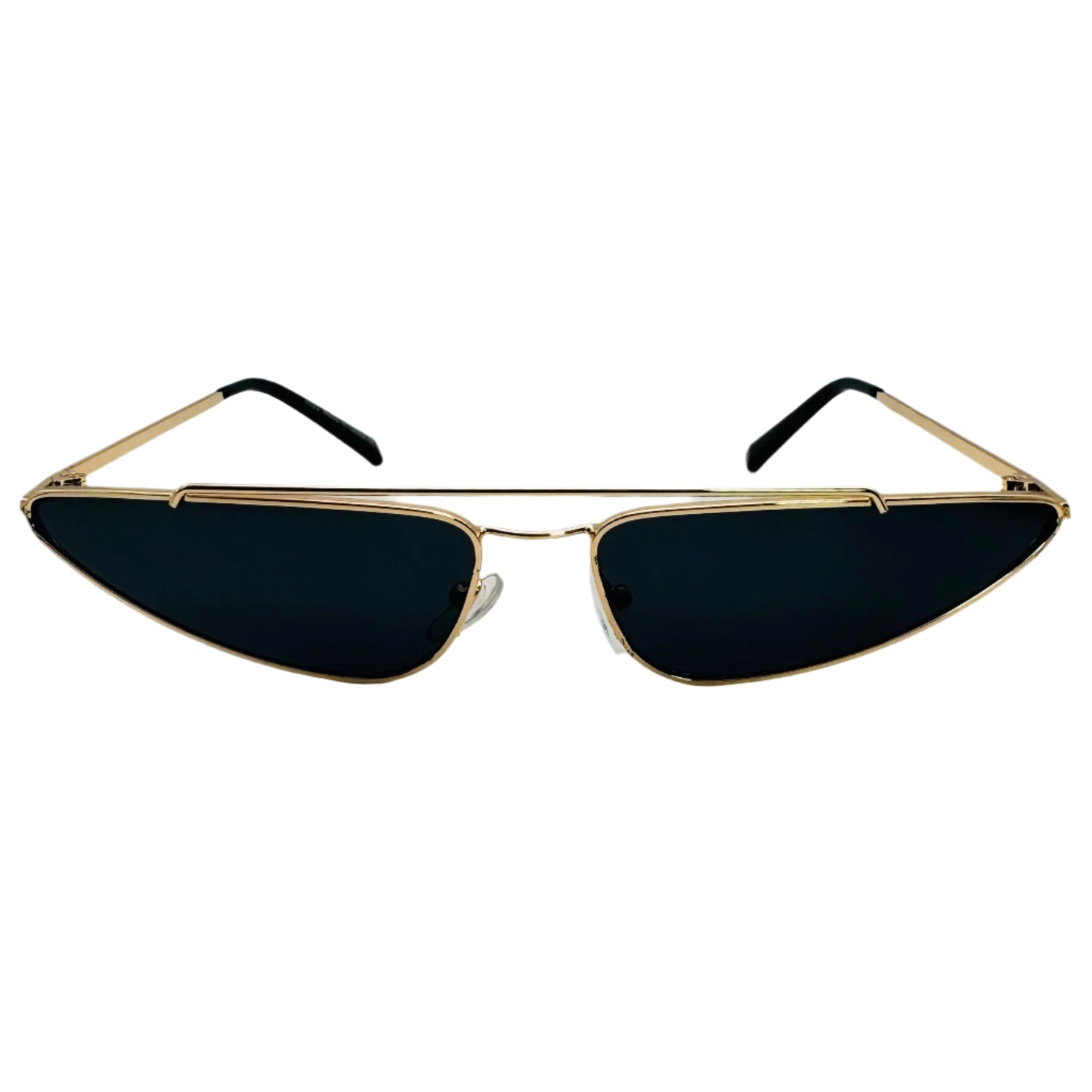 Gold/Black Teardrop Sunglasses