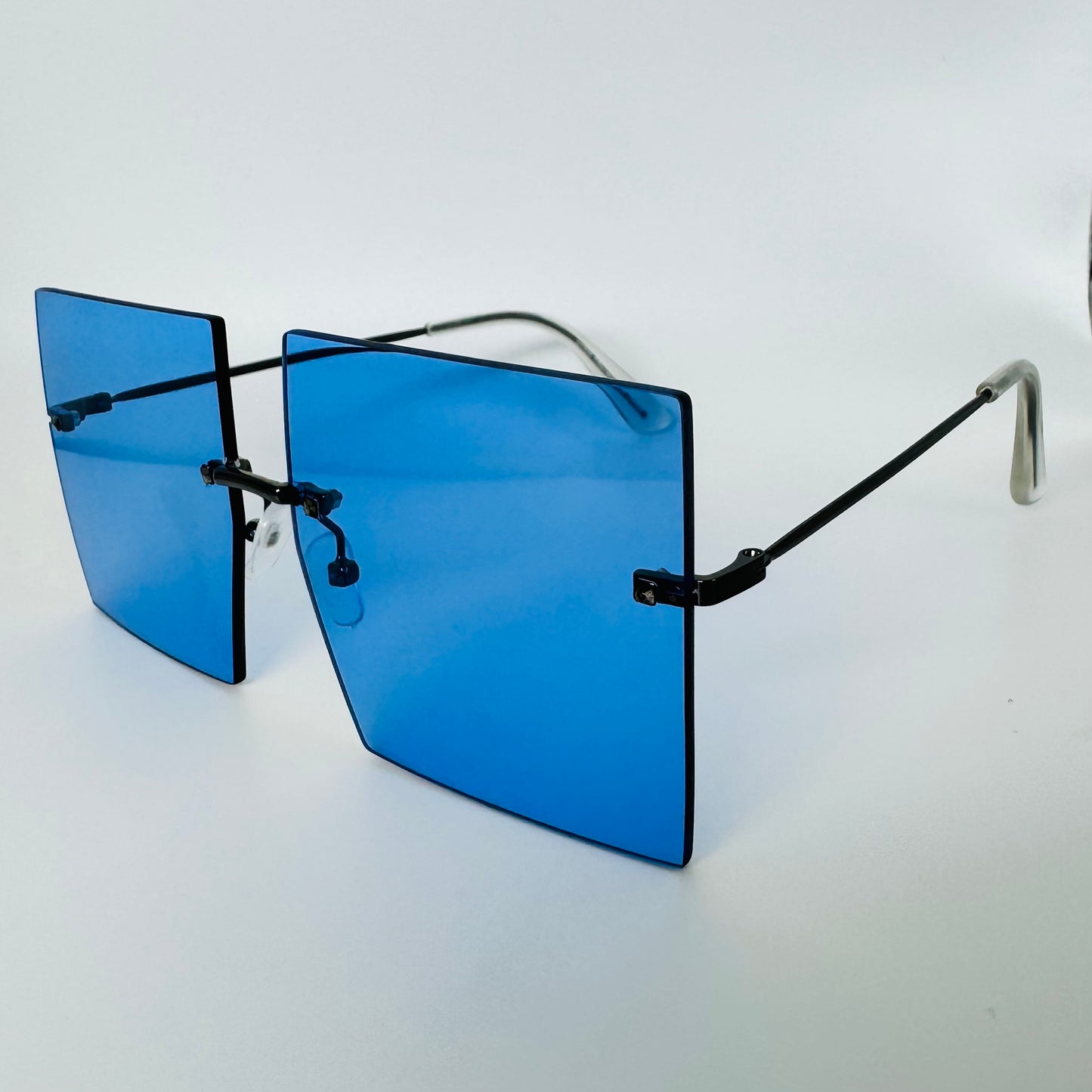 6085 (C) | Rimless Large Square Sunglasses