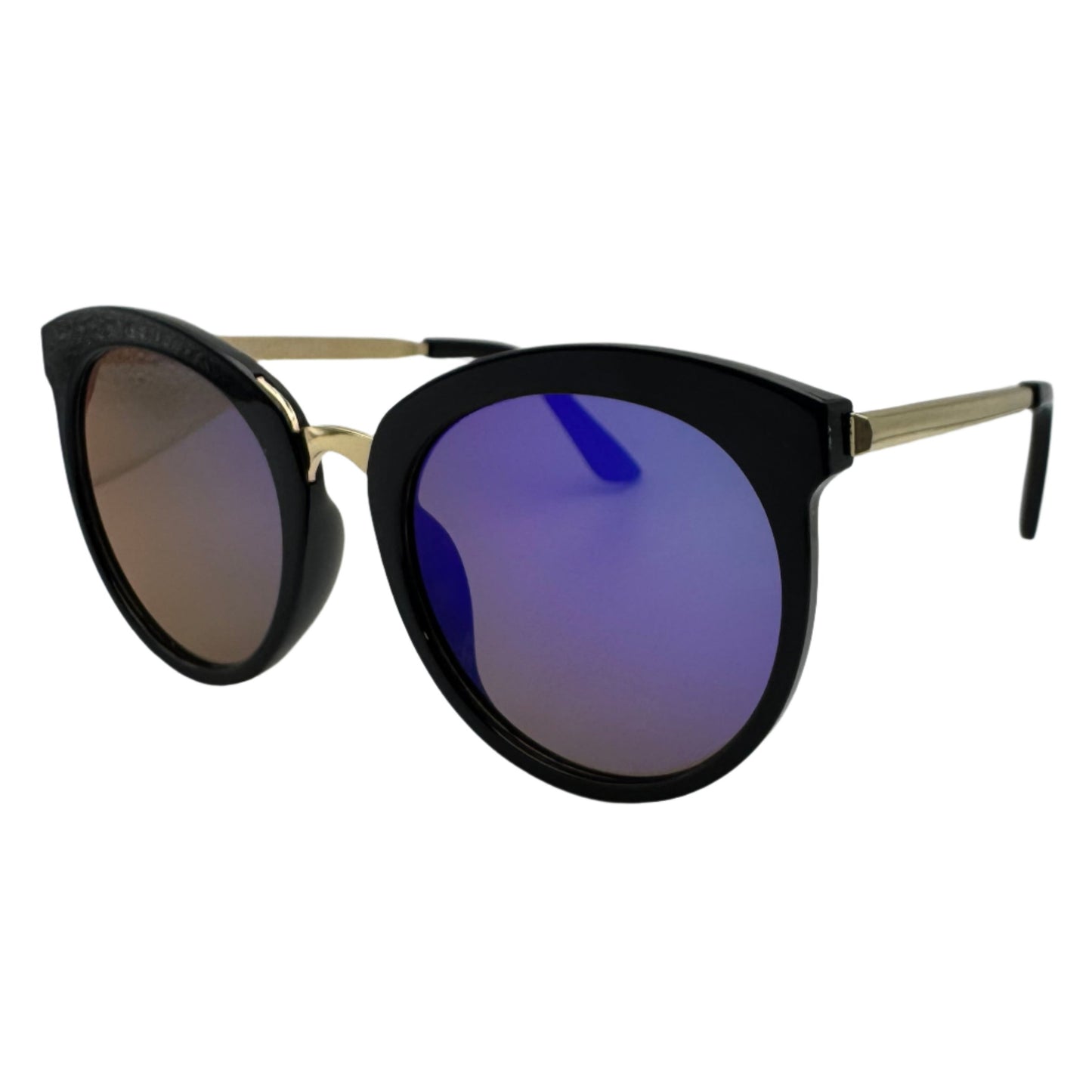 9127 (C)| Mirrored Lens Cateye Sunglasses