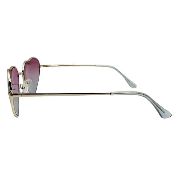 6110 | Two Tone Heart Sunglasses