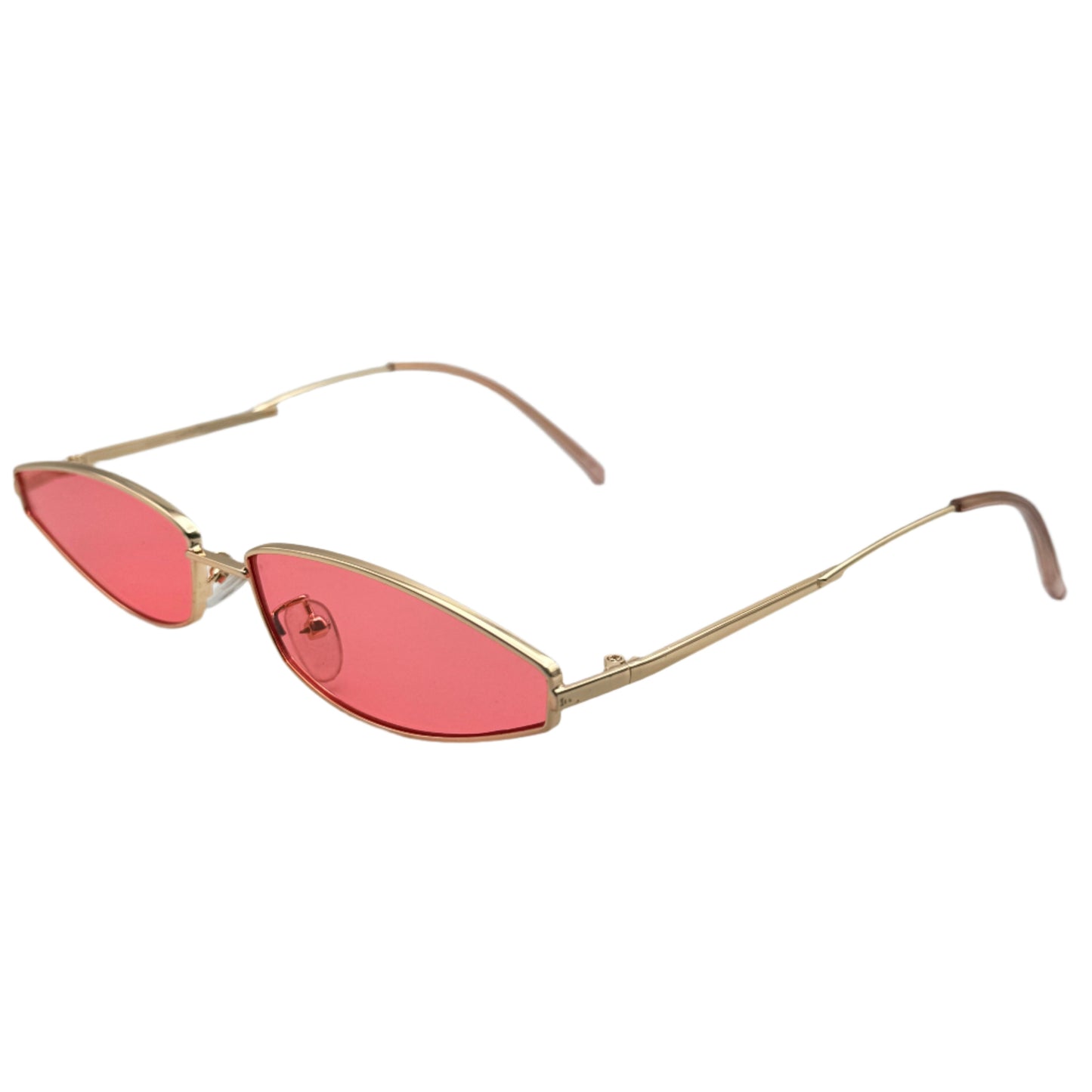 Slim Pink Cateye Sunglasses