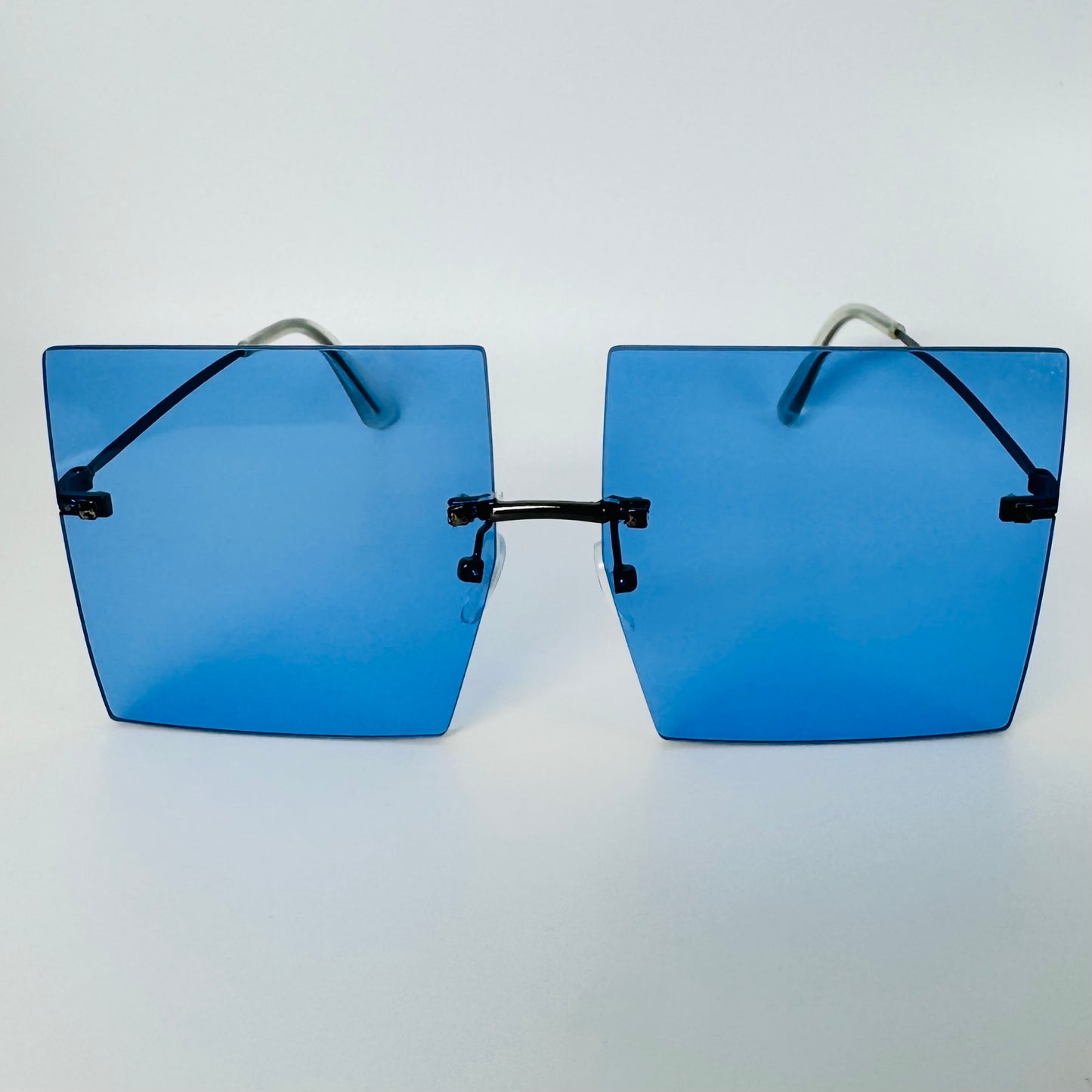 6085 (C) | Rimless Large Square Sunglasses