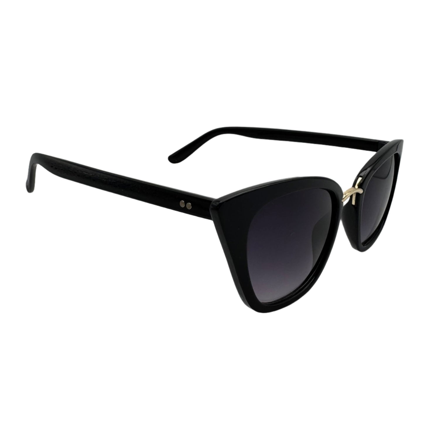 Black Small Cateye Sunglasses