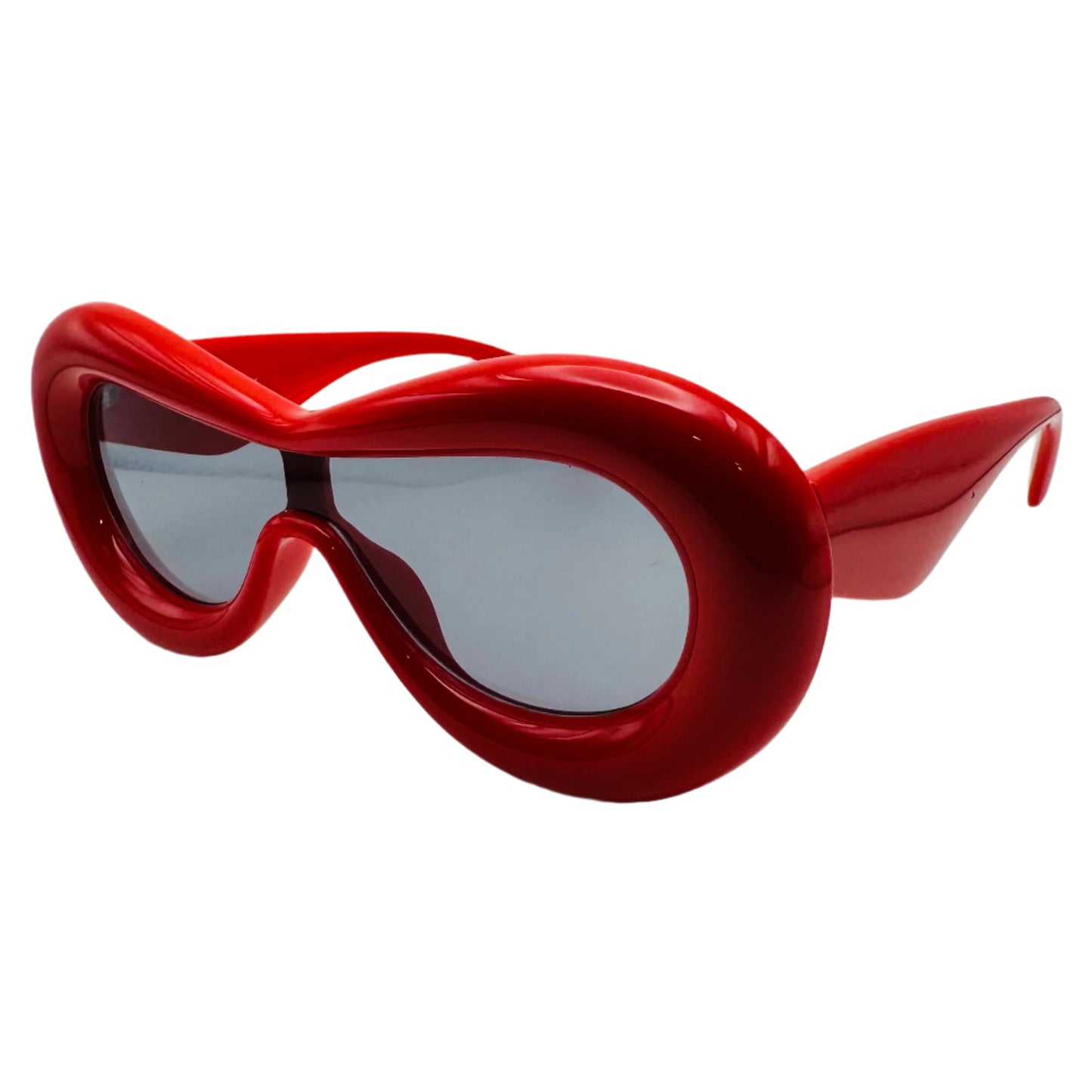 Red Futuristic Sunglasses