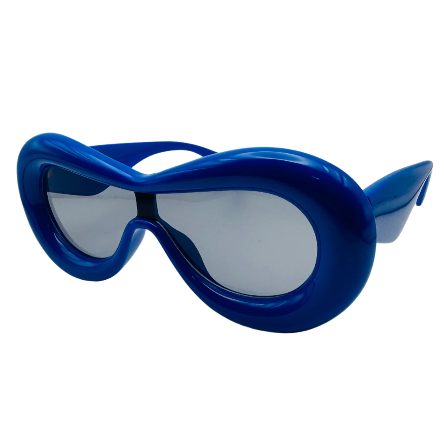 Blue Futuristic Sunglasses
