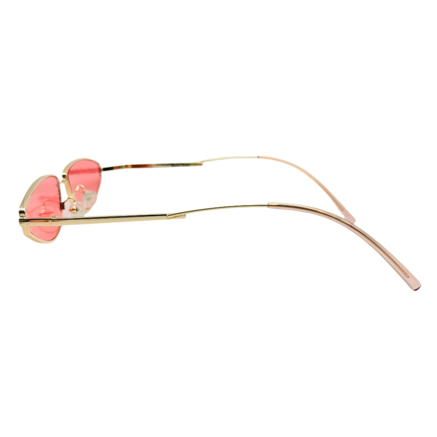 Slim Pink Cateye Sunglasses