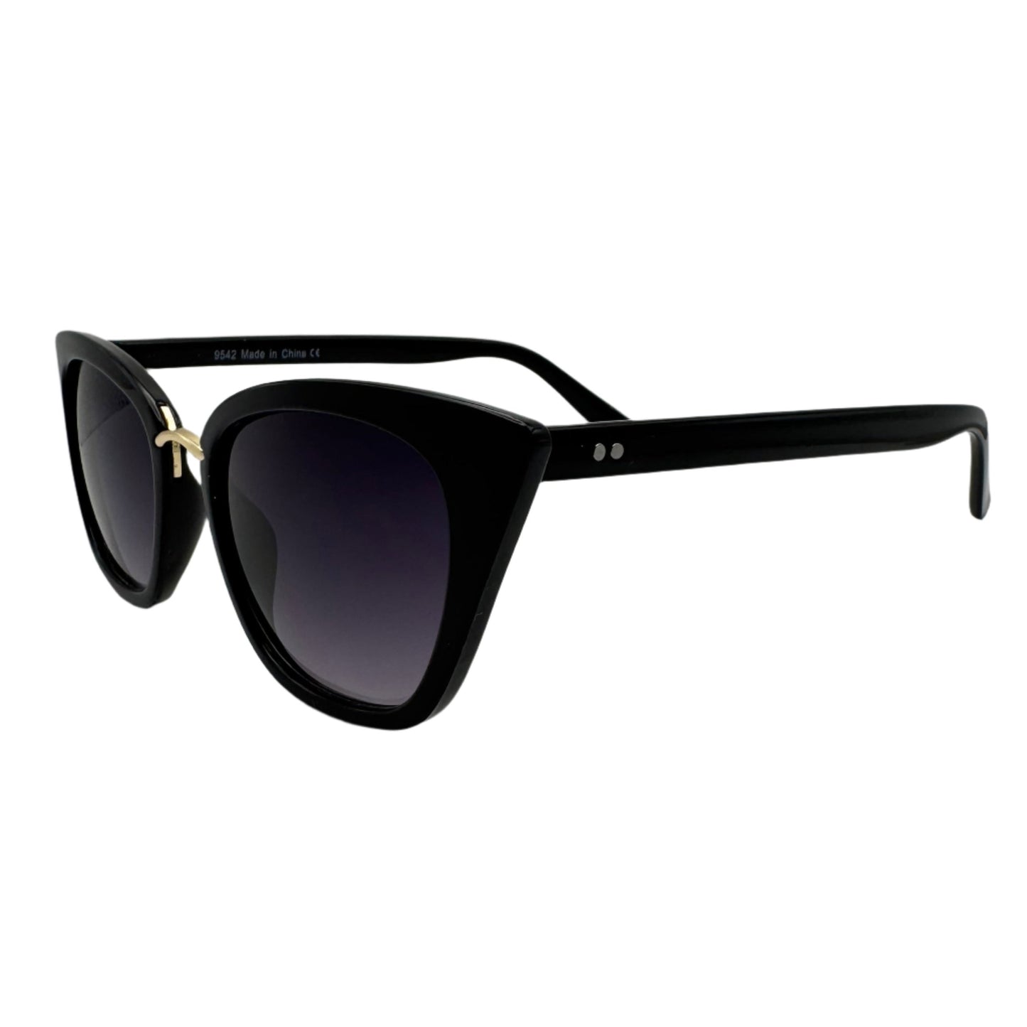 Black Small Cateye Sunglasses