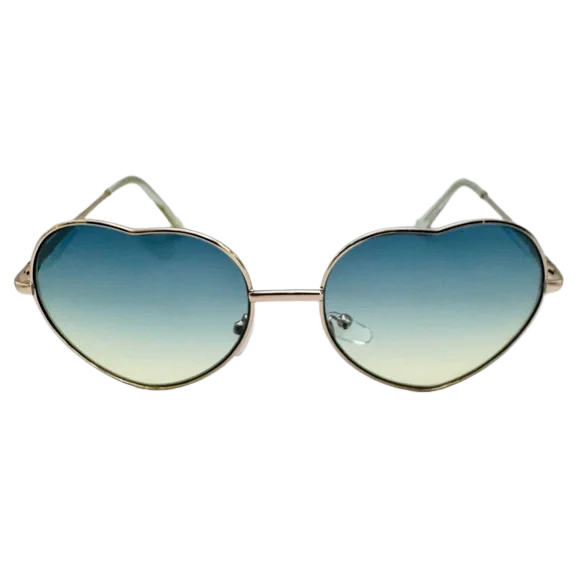 6110 | Two Tone Heart Sunglasses