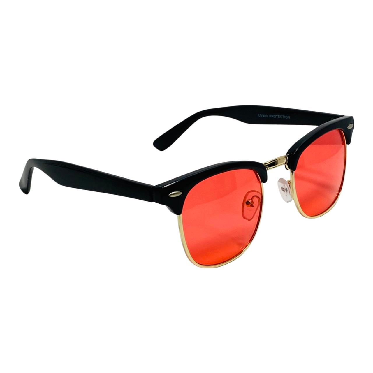 Red Browline Sunglasses