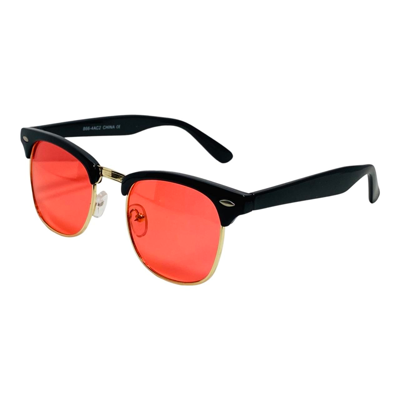 Red Browline Sunglasses