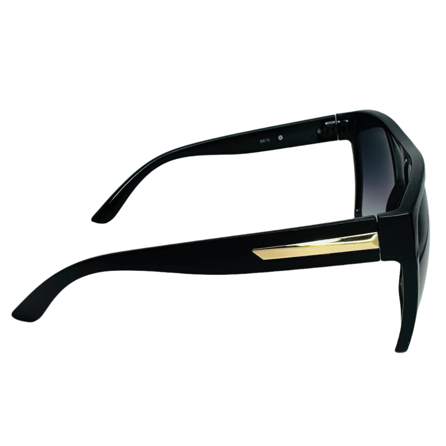 Black Large Square Sunglasses