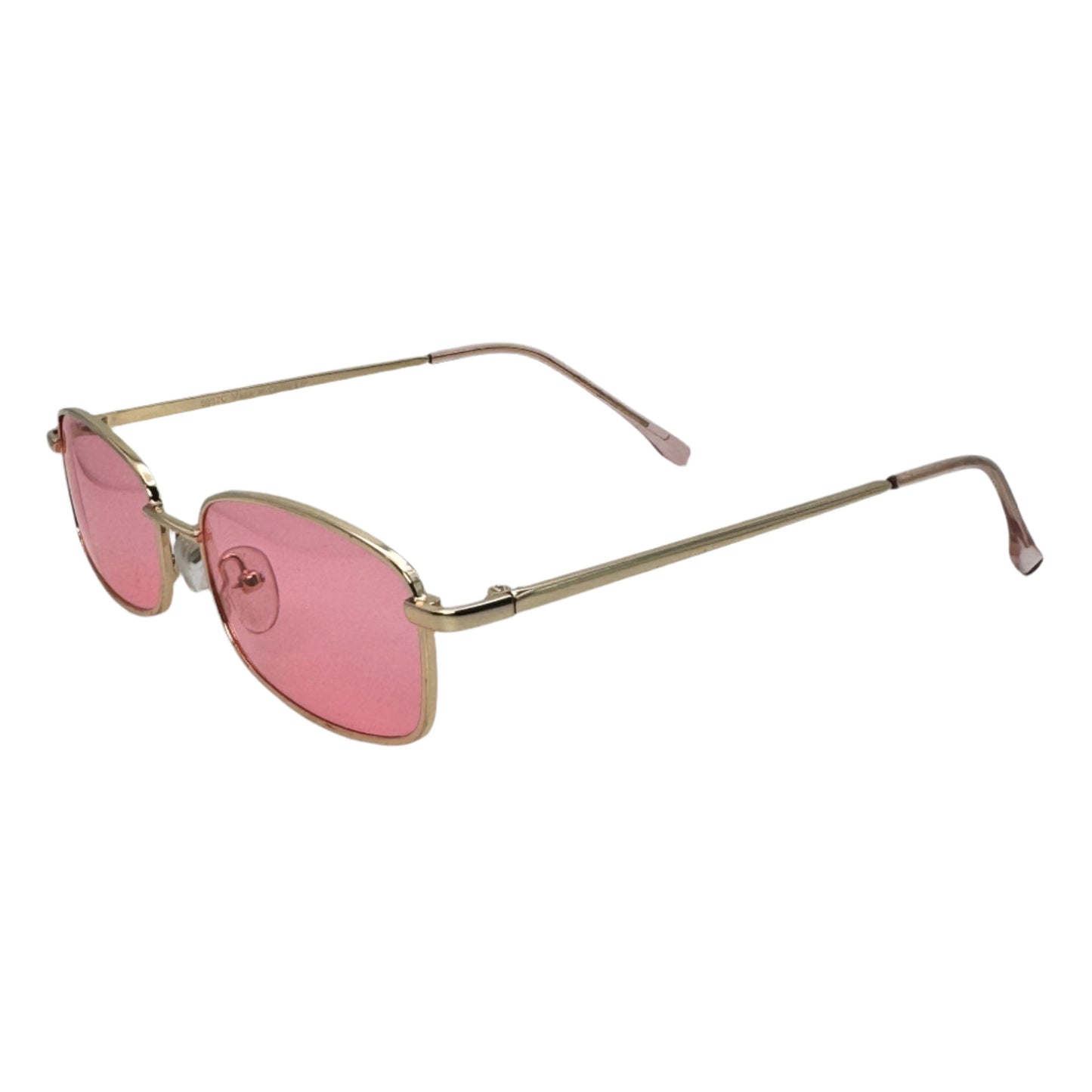 9342 (C) | Rectangle Retro Color Lens Sunglasses