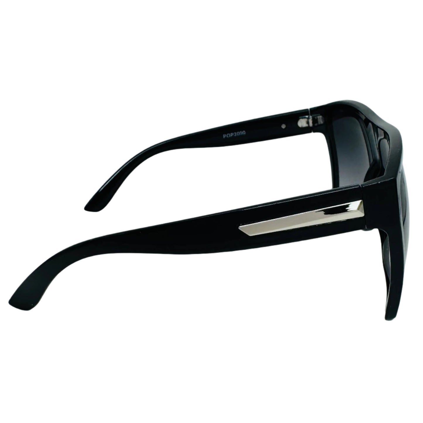 Black Large Square Sunglasses