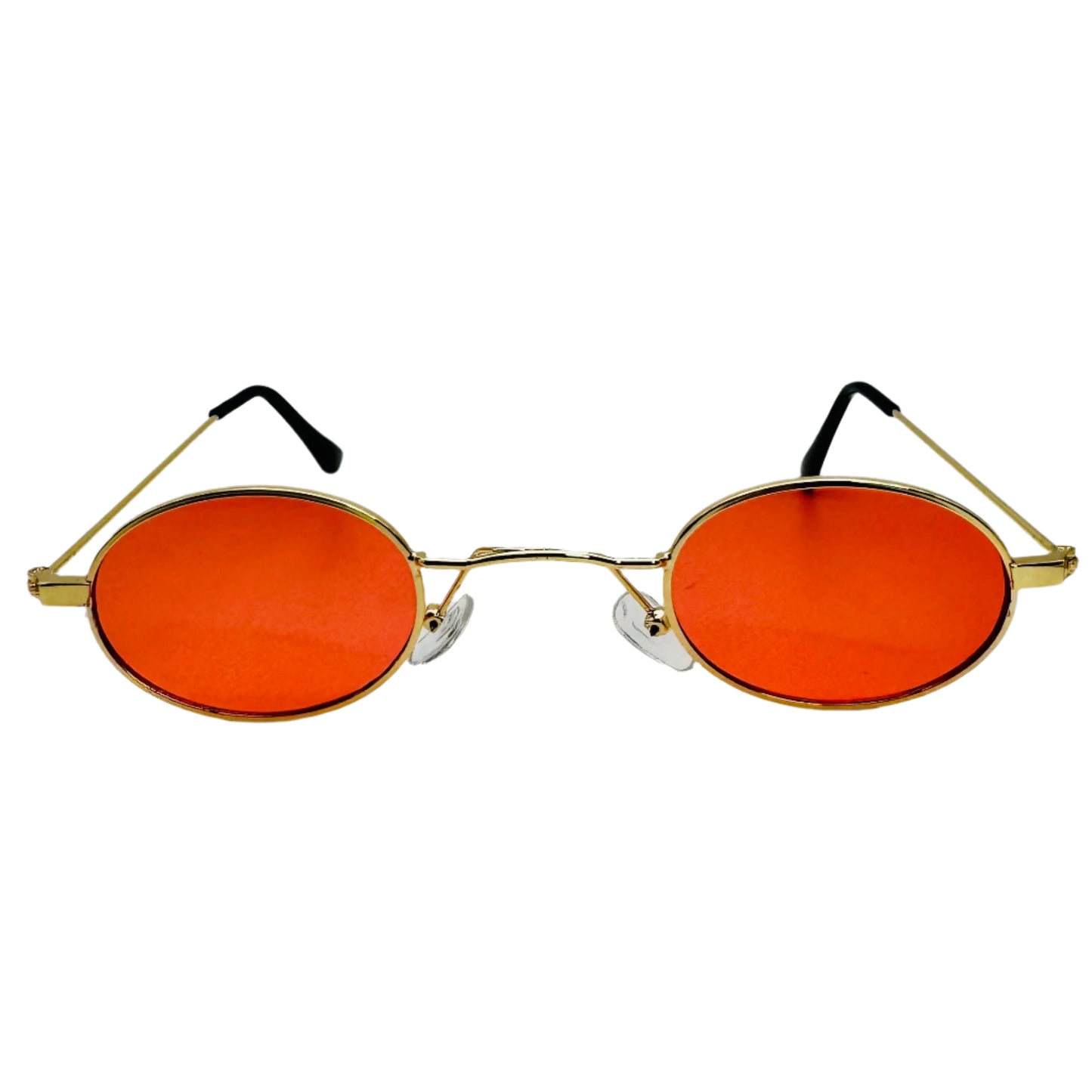 Red Lens Small Circle Sunglasses