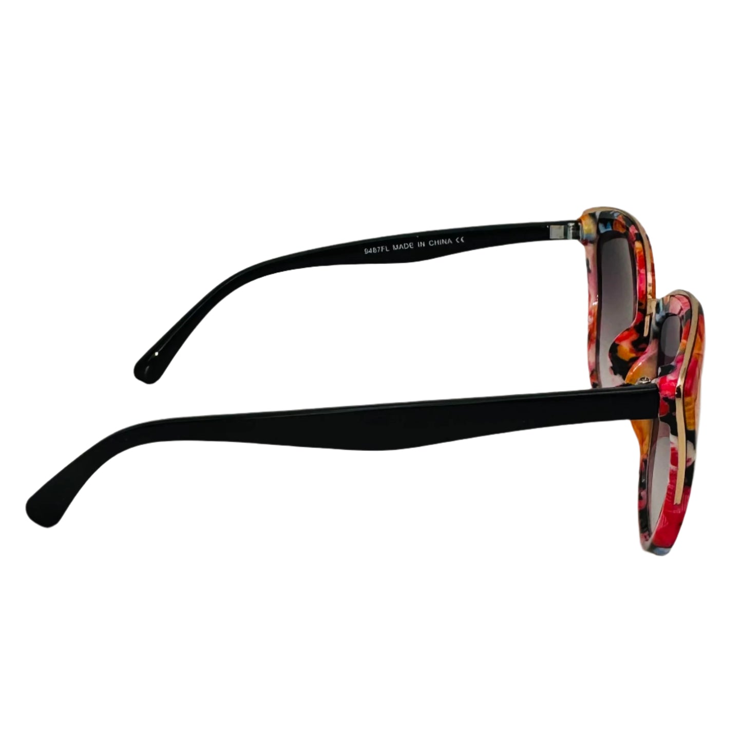 Red, Blue, Pink Cateye Sunglasses