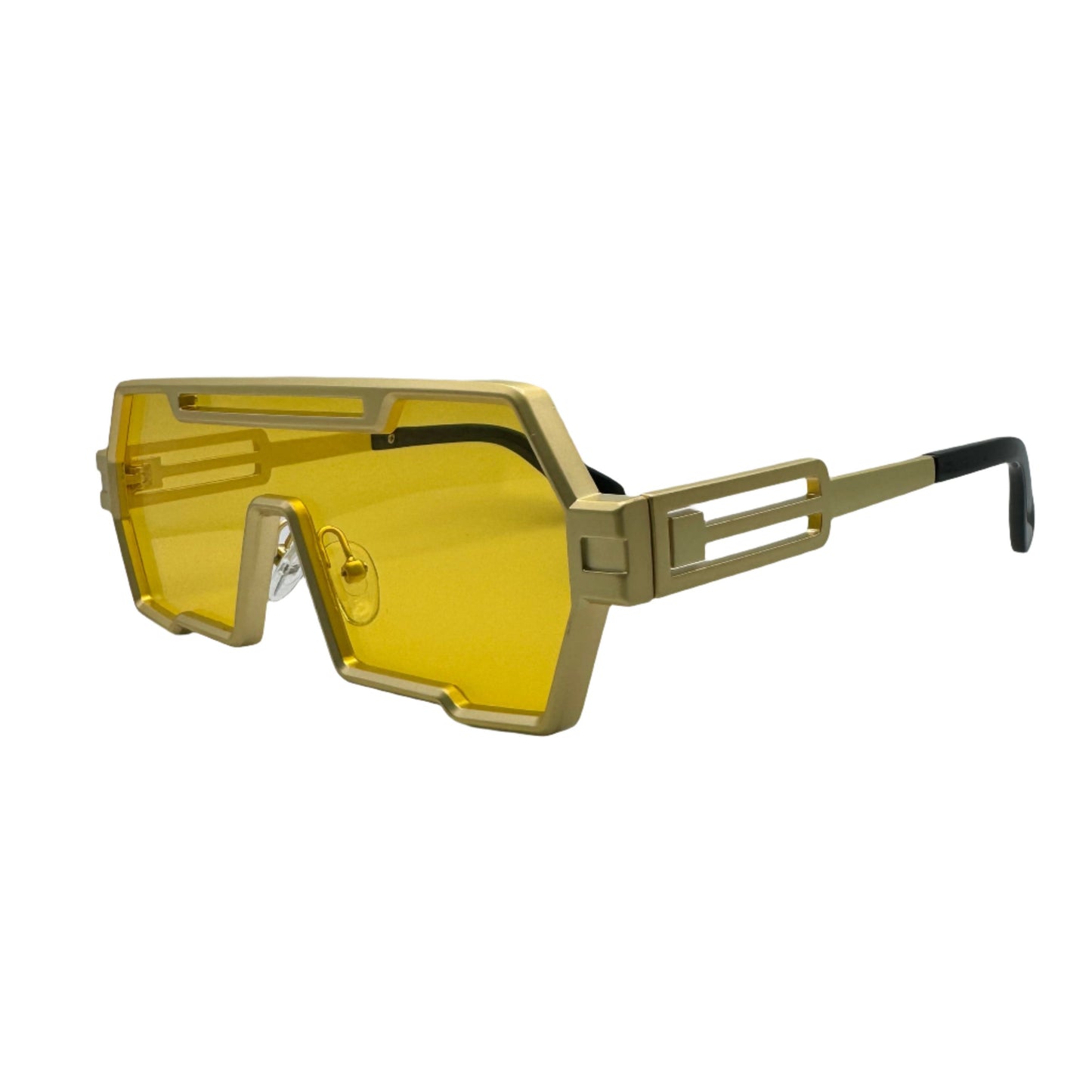 Yellow Lens Flat Top Sunglasses