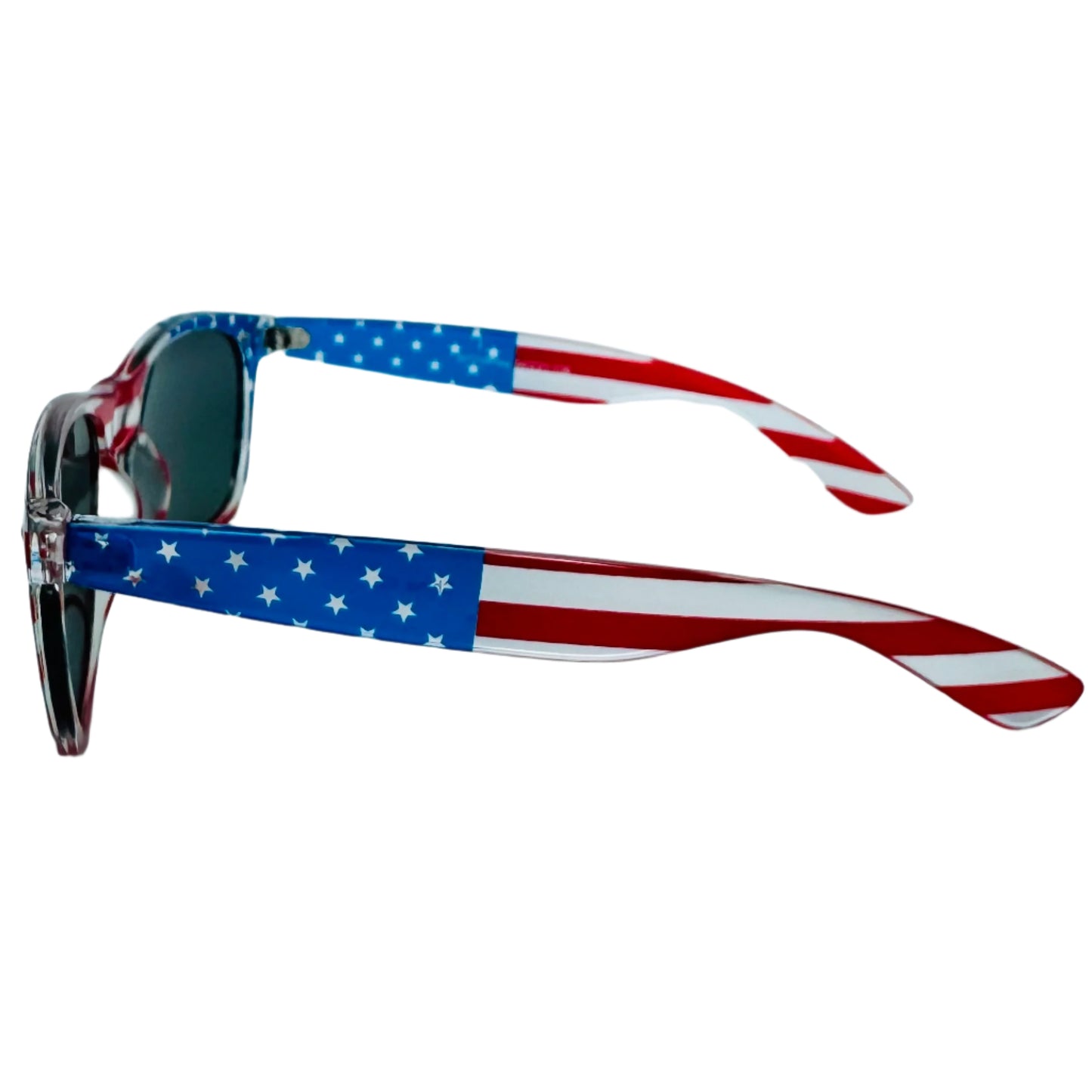 Gold Mirror Lens American Flag Sunglasses