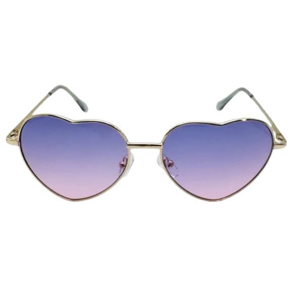 6110 | Two Tone Heart Sunglasses