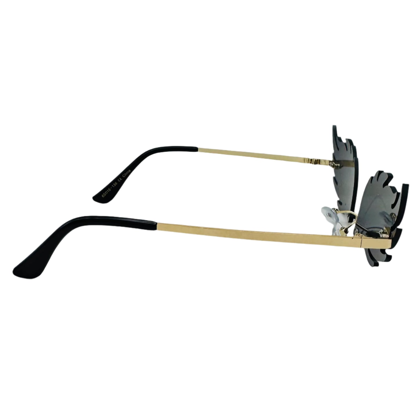 Black Rimless Lens Blaze Sunglasses
