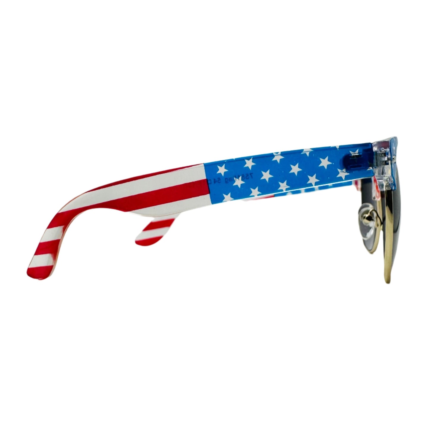 6026 | American Flag Browline Sunglasses