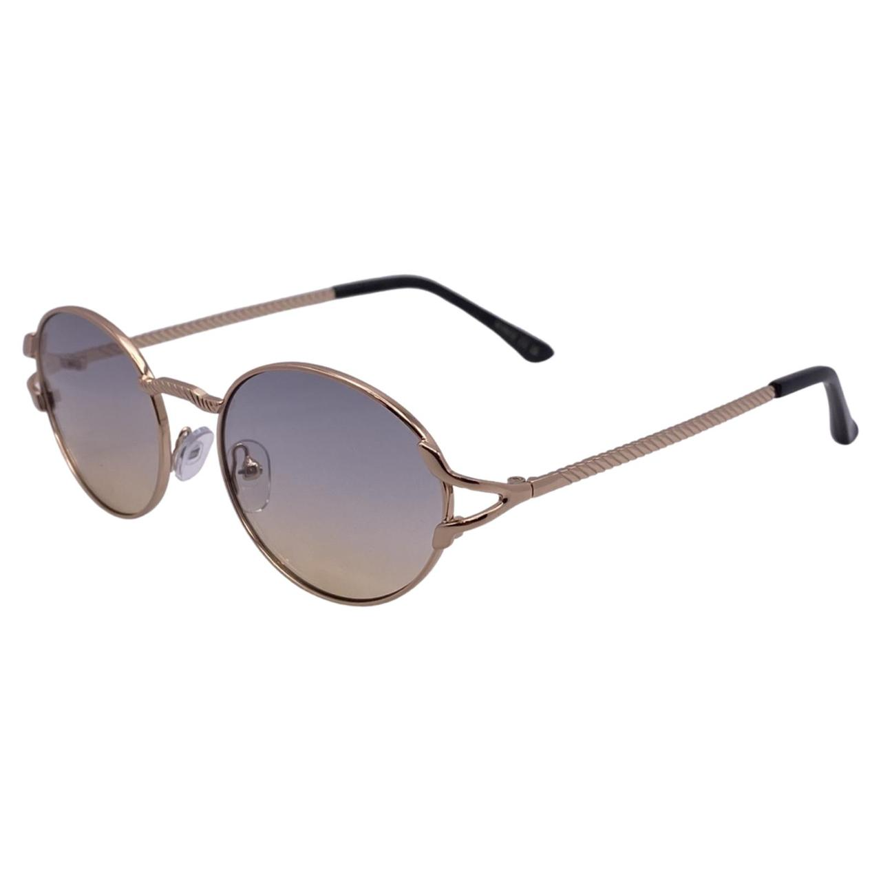 (C) 6153 | Oval Lens Sunglasses
