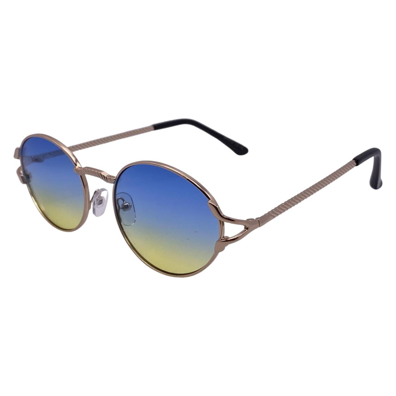 (C) 6153 | Oval Lens Sunglasses
