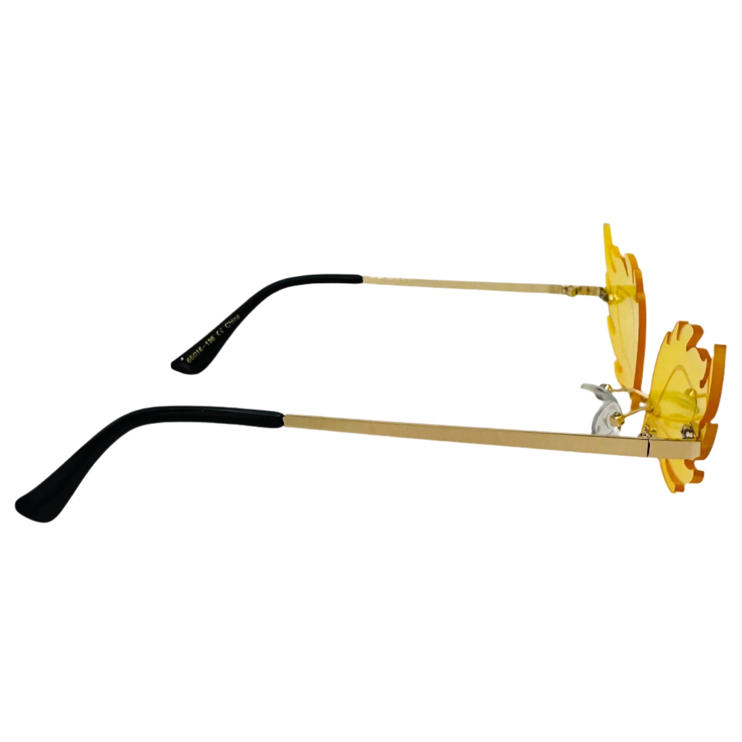 Yellow Rimless Lens Blaze Sunglasses