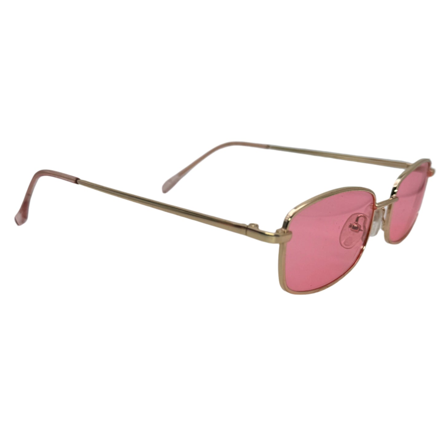 9342 (C) | Rectangle Retro Color Lens Sunglasses