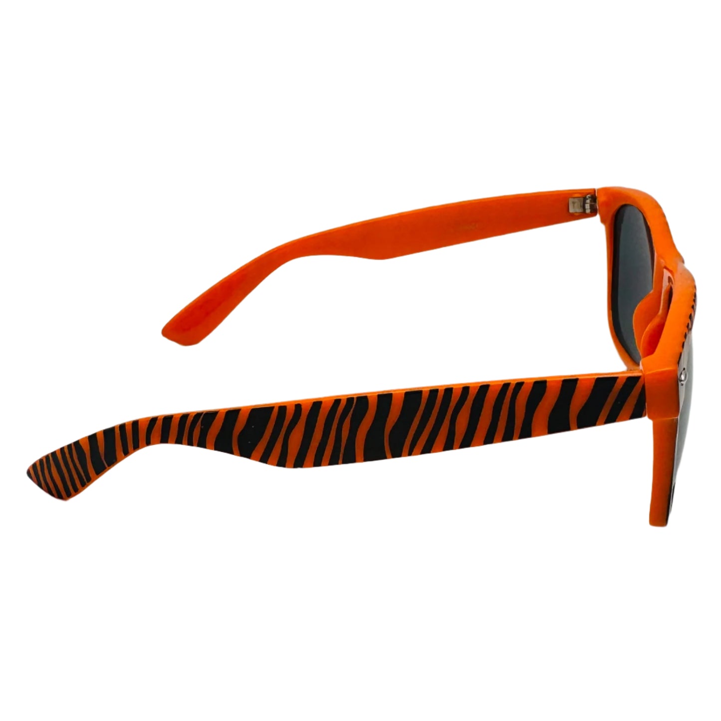 Orange Zebra Stripe California Classic Sunglasses