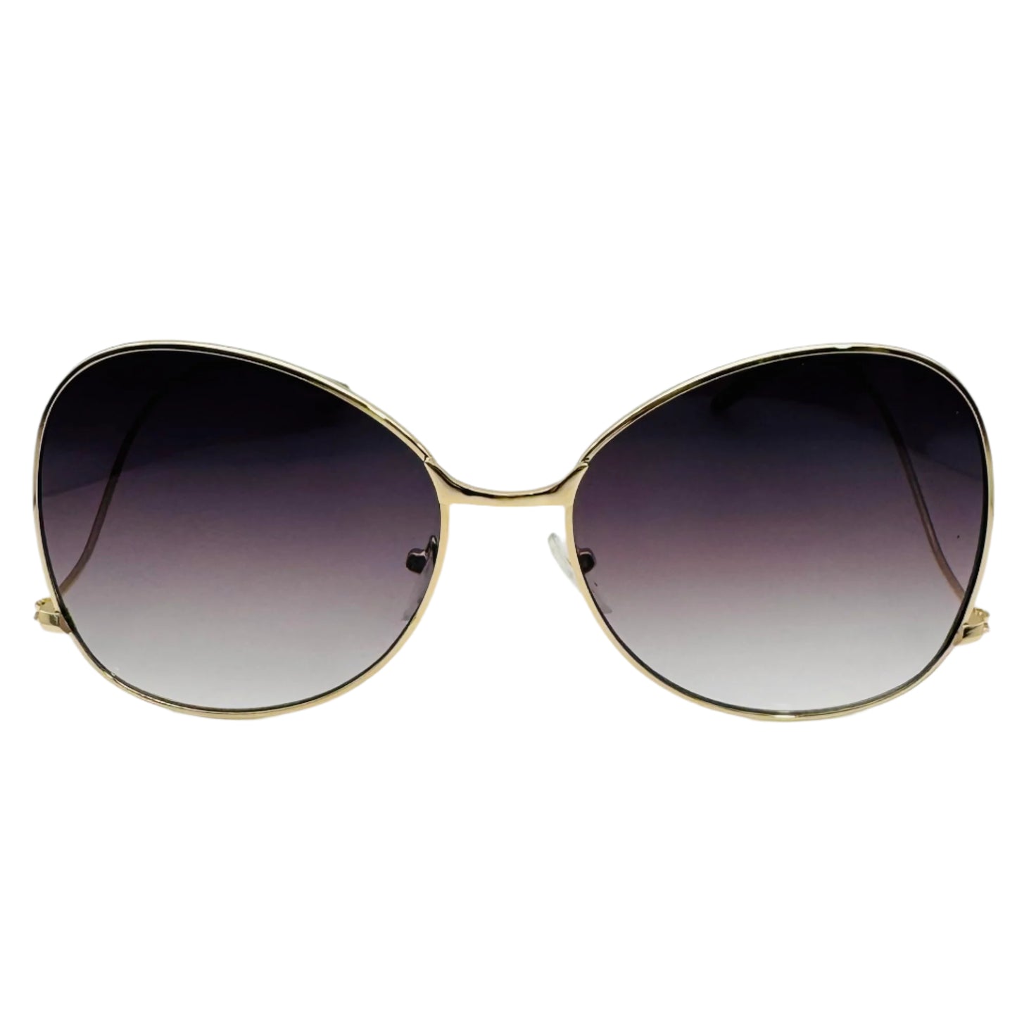 Gold/Black Butterfly Lens Sunglasses
