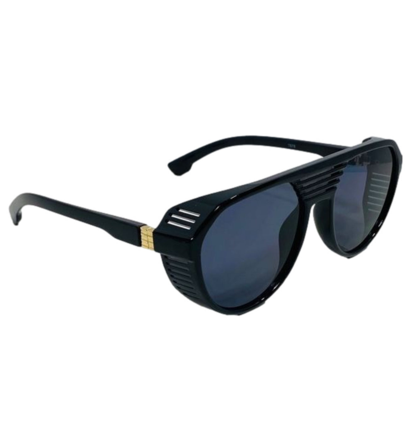 6064 (C) | Round Aviator Style Sunglasses