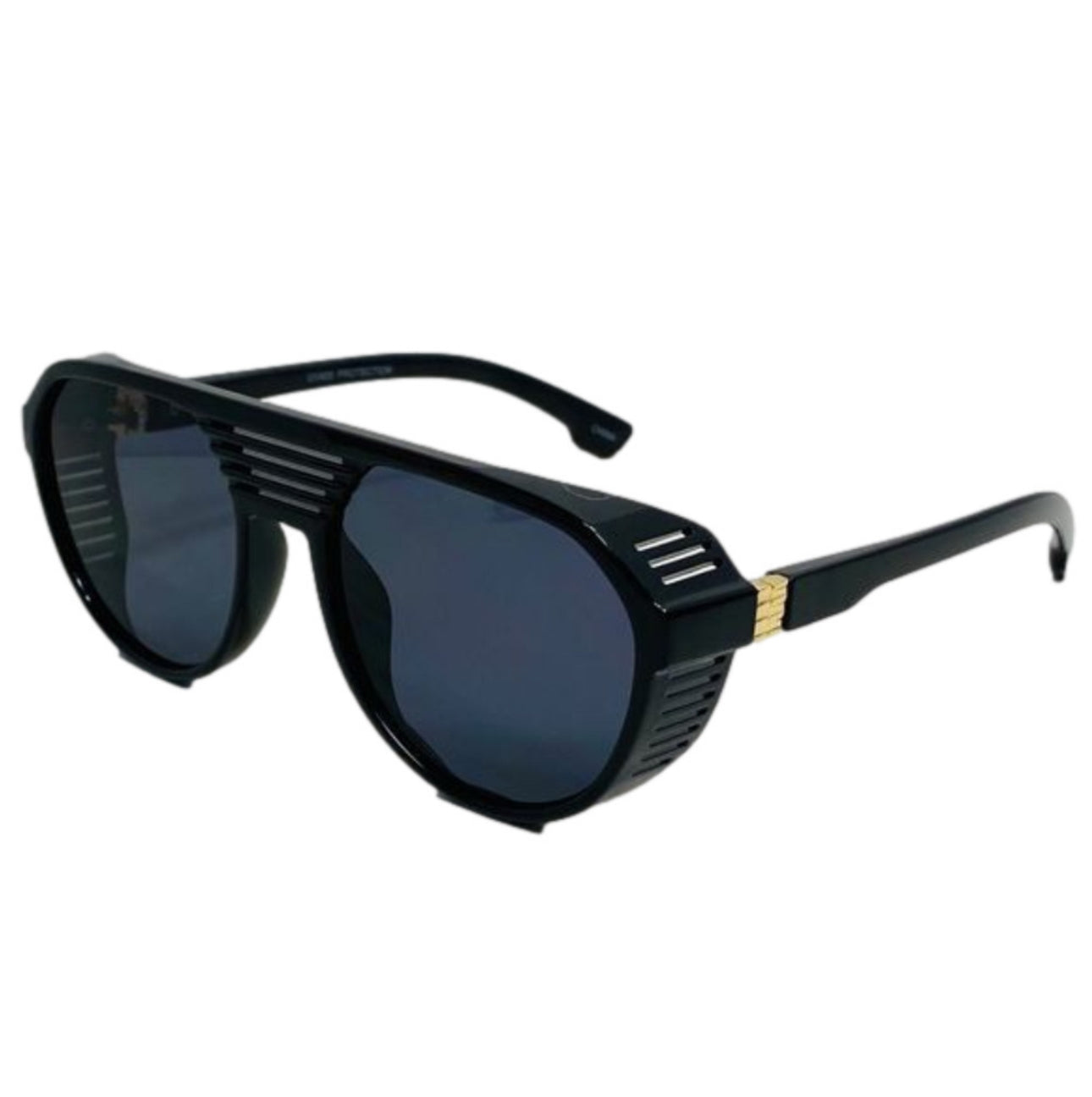 6064 (C) | Round Aviator Style Sunglasses