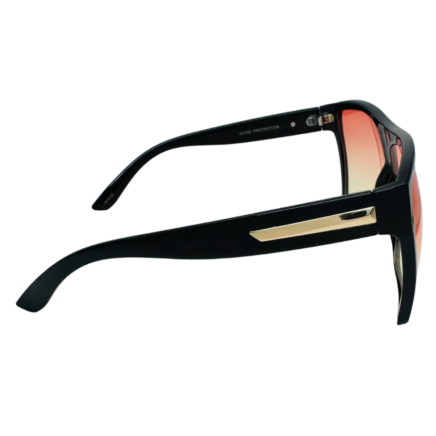 Sunset Two Tone Large Square Sunglasses