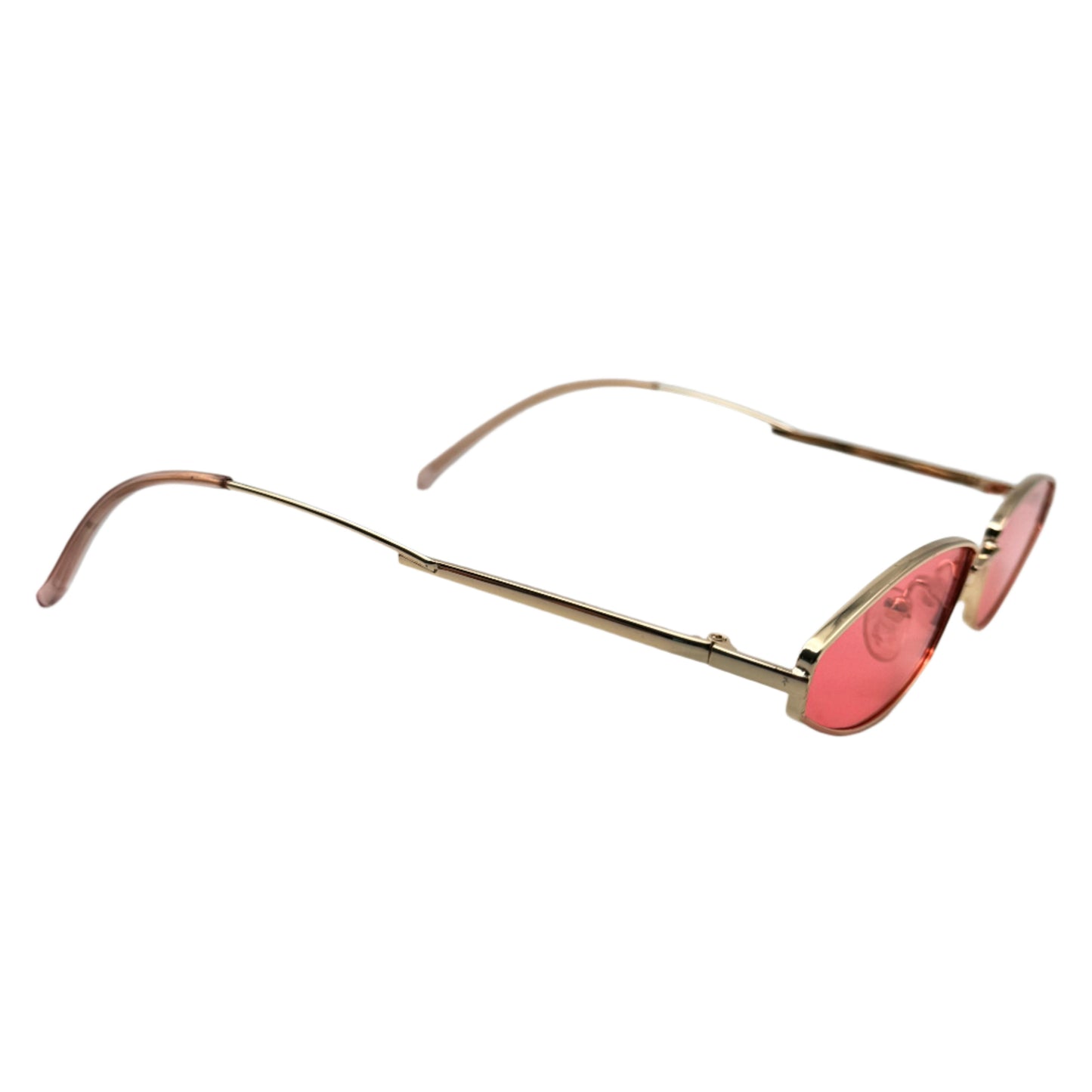Slim Pink Cateye Sunglasses
