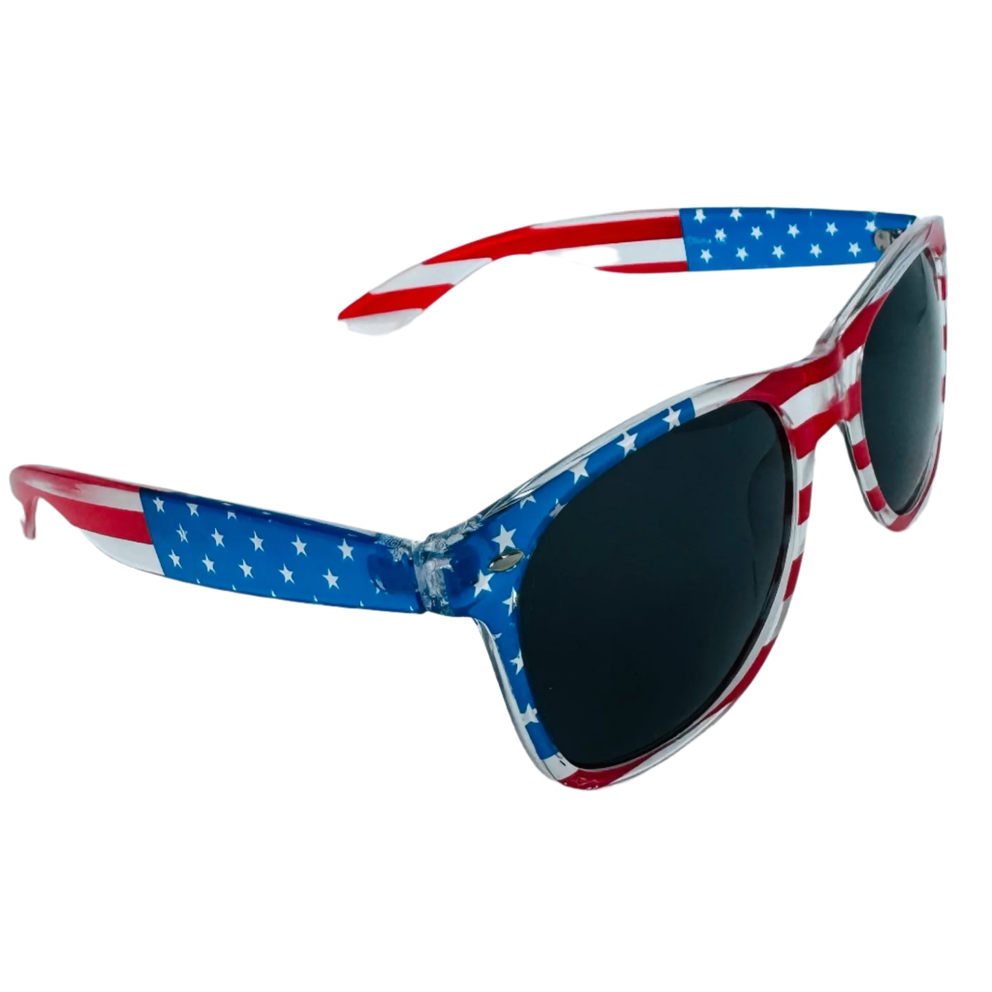Black Lens American Flag Sunglasses