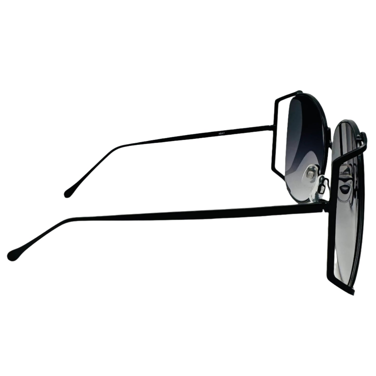 Black Butterfly Lens Sunglasses