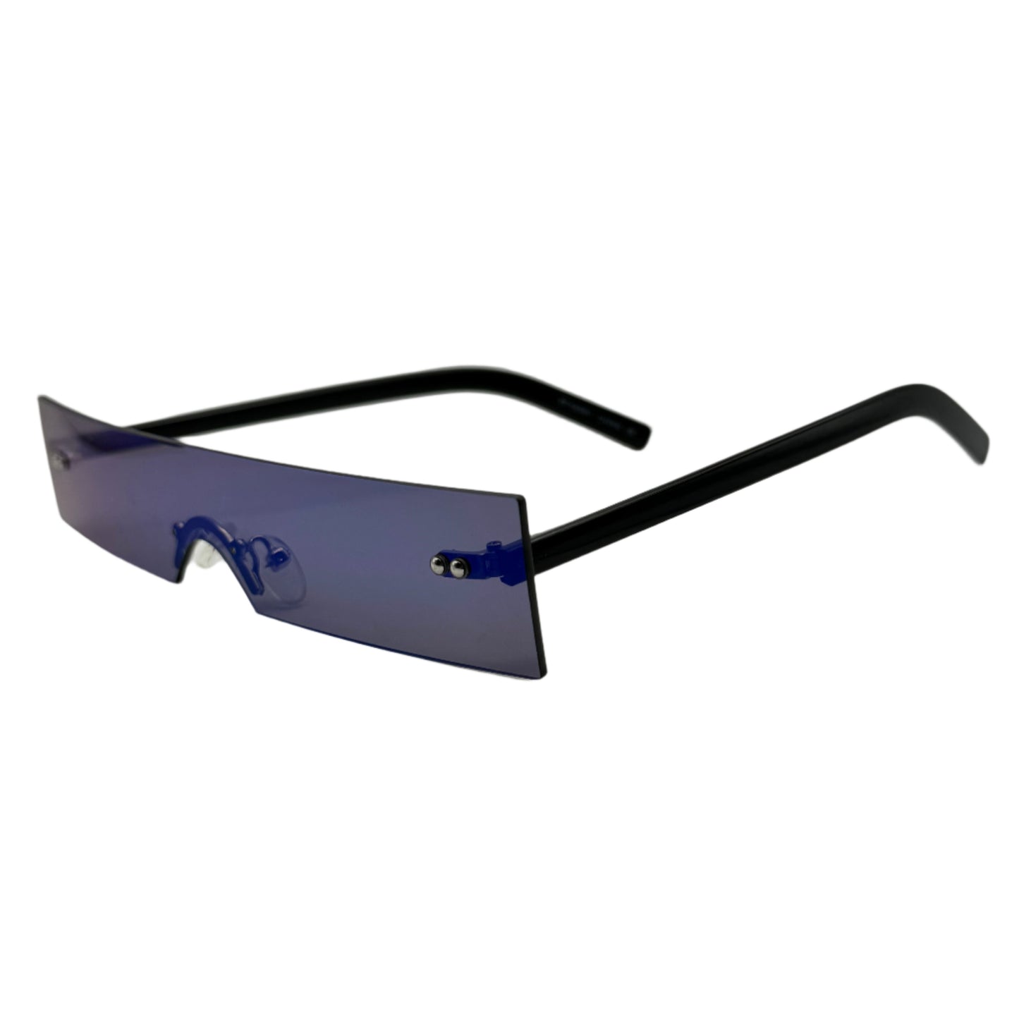 6103 (C) | Slim Rimless Mirrored Sunglasses