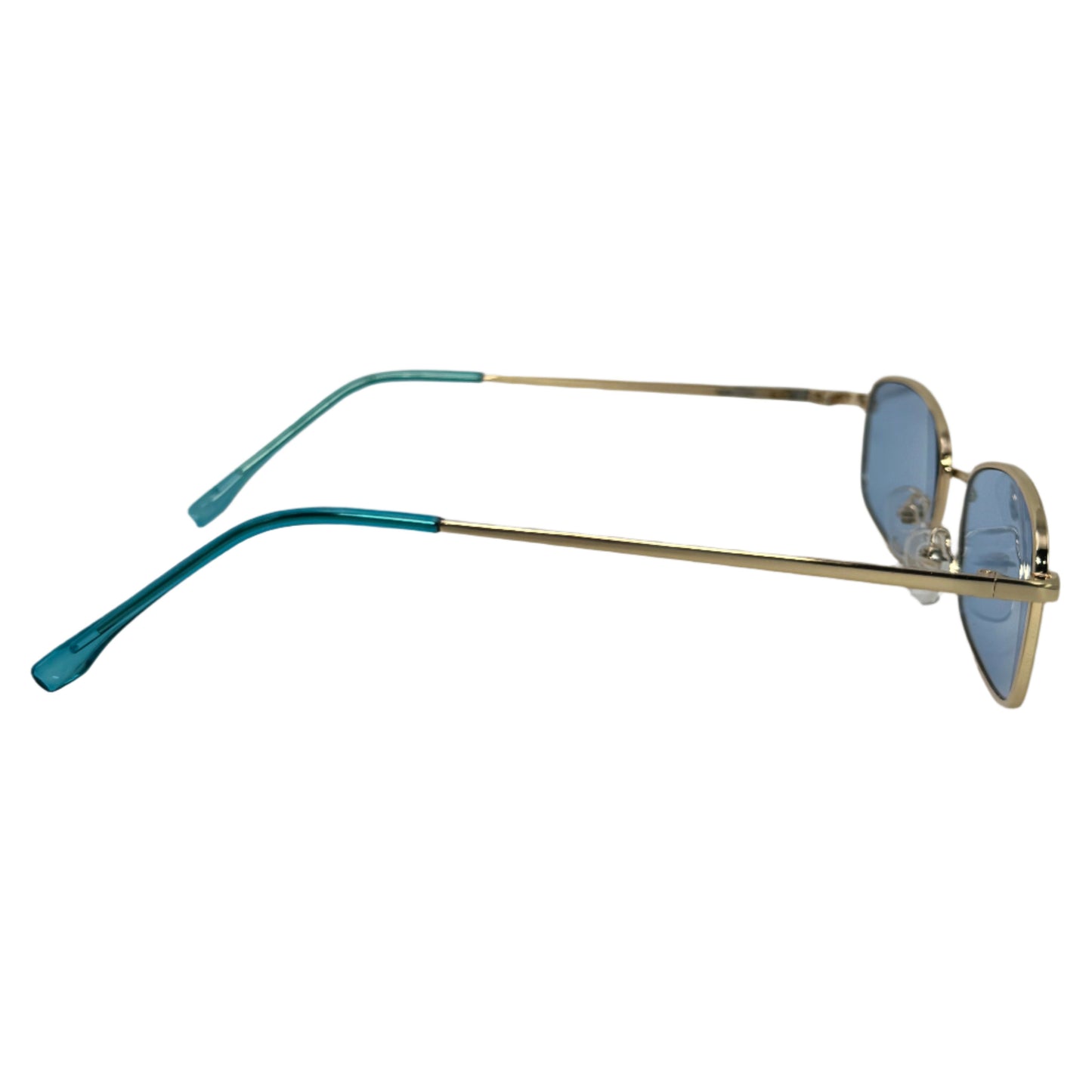 9342 (C) | Rectangle Retro Color Lens Sunglasses