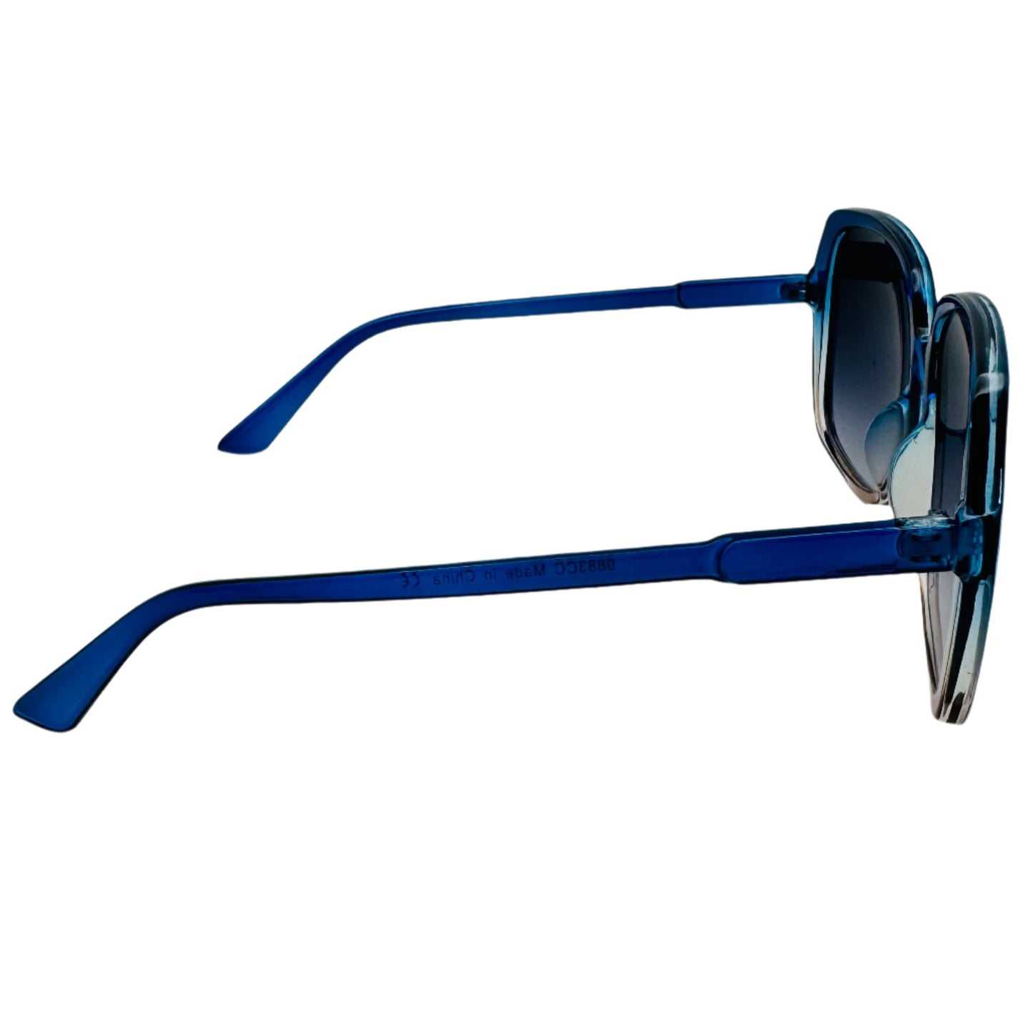 Blue/Tan Two Tone Ladies Sunglasses