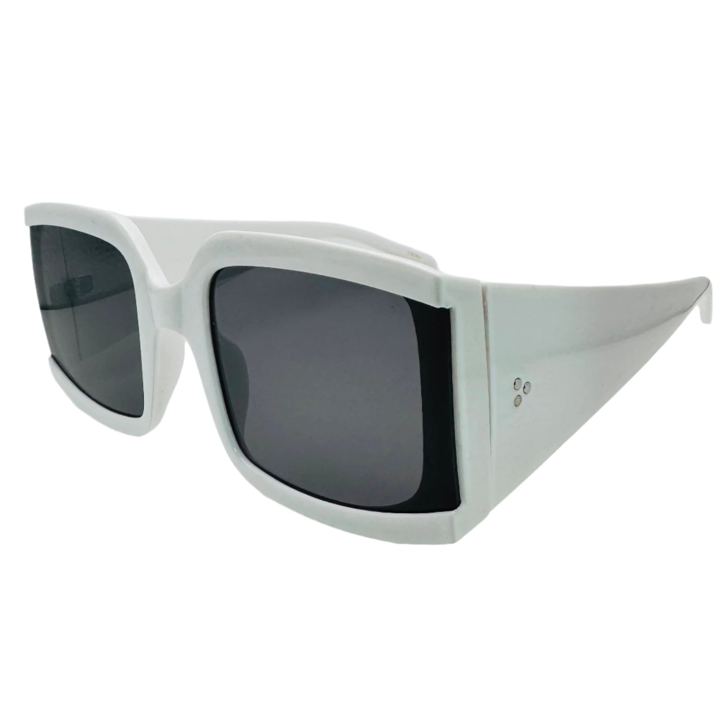 White Rimless Side Ladies Sunglasses